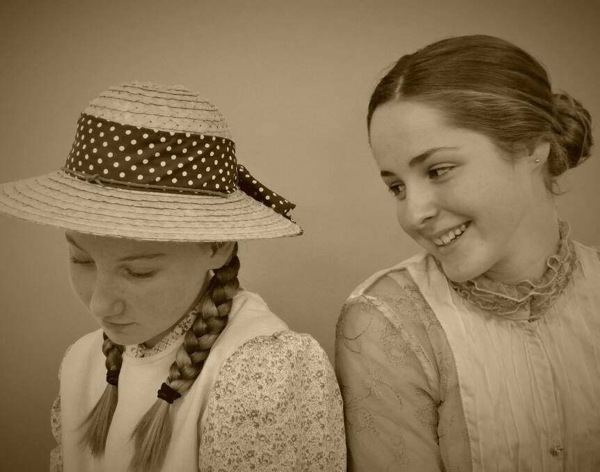 The young Anne and older Anne of Green Gables. Faith Spriggs and Isabella Shepherd