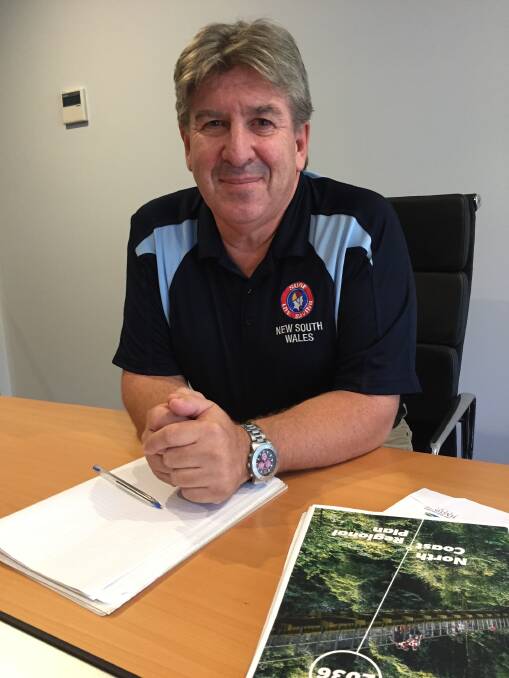 The challenges: Tony O'Mara is the newly appointed regional manager for surf life saving on the Mid-North Coast.