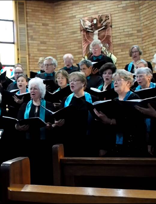 The singers performance at the Nambucca Heads Catholic Church was well received by the community