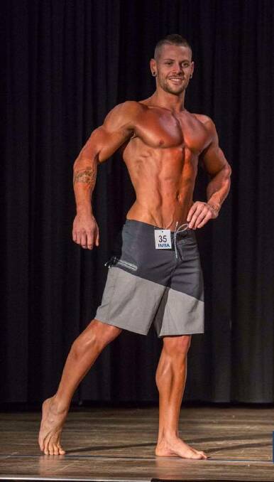 Jarrah Martin competing in his first INBA NSW Coffs Coast Classic competition. Photo courtesy INBA NSW