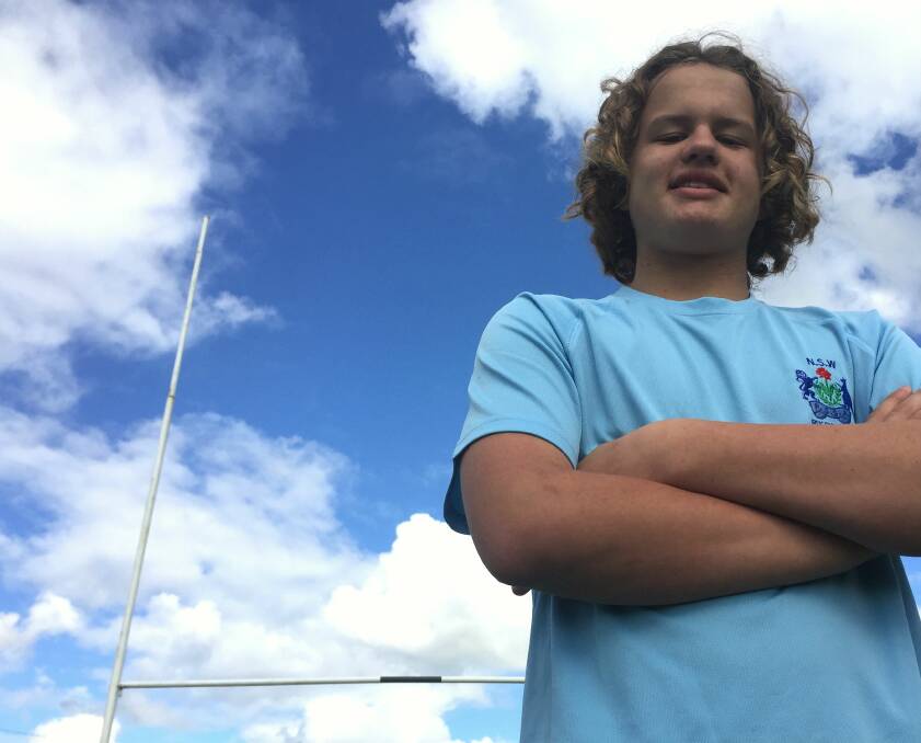 Bowra Tiger Brodie Moore has been picked as a front row in this year's NSW Under 12s state competition, beating out 260 other boys.