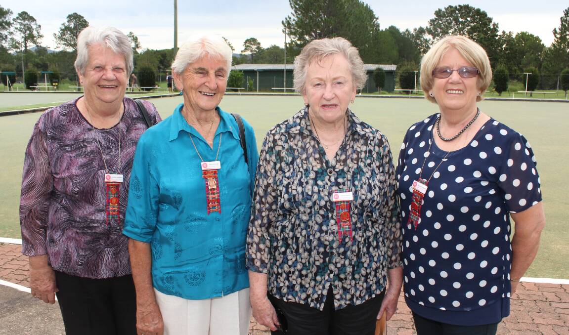 Dorrigo  United Hospital Auxiliaries' volunteers: Audrey Woodland, Nita McKnight, Dawn Hinton and Sandra Maguire.