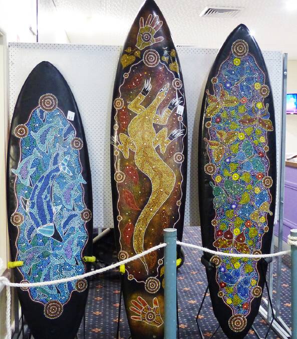 2016 Entries: Paintings can be created on many different surfaces, as this collection by Dave Donovan from Mid Coast Mural & Surf Art proves.
