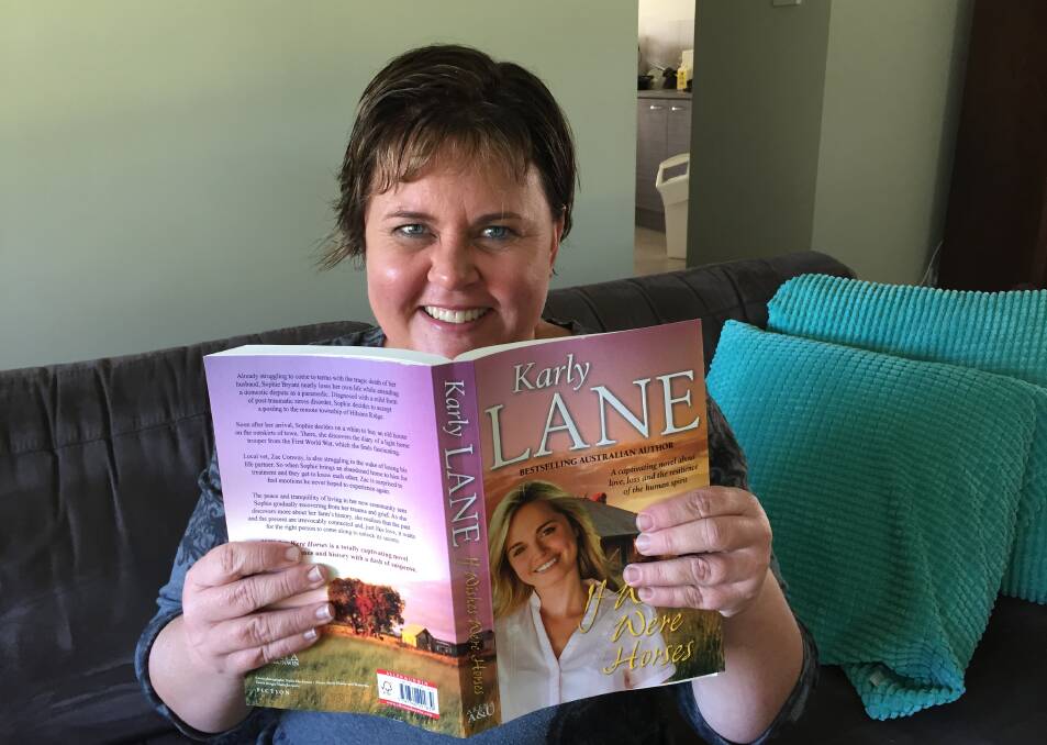 ANOTHER GOOD READ: Local author Karly Lane with her latest release