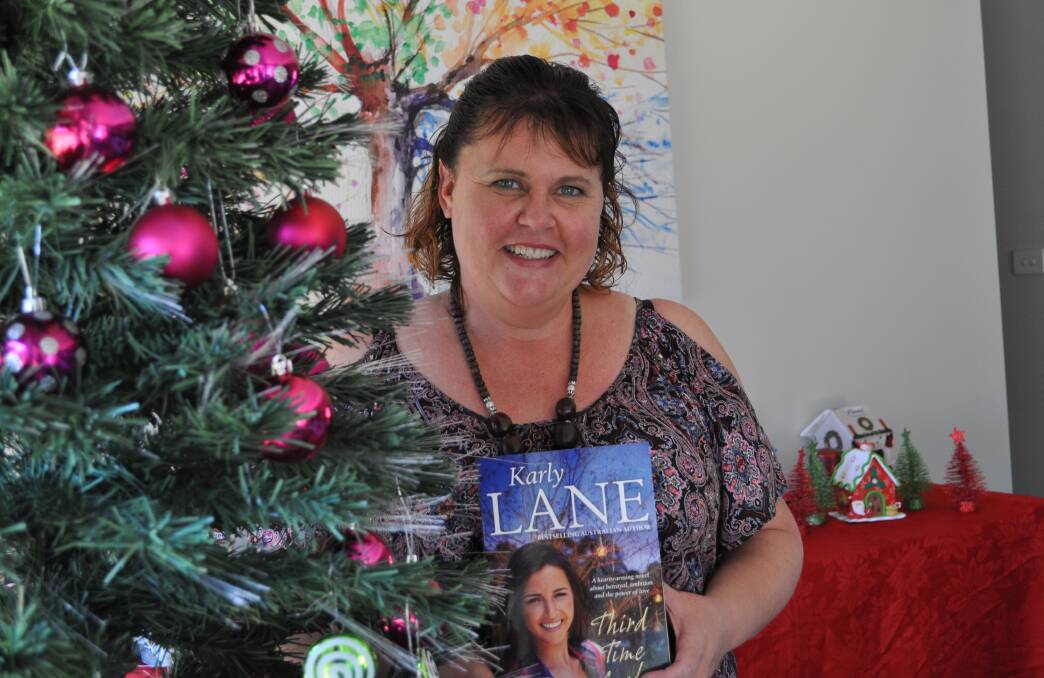 CHRISTMAS GREETINGS: Karly Lane is launching her latest book at a hospital fundraiser on Saturday at the Macksville Ex-Services Club