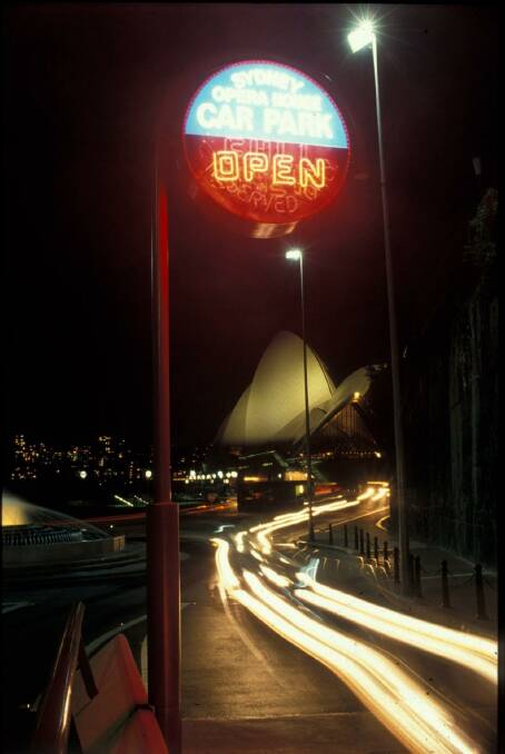 Parking demand: Night lights and the Sydney Opera House  Photo: MICHAEL RAYNER