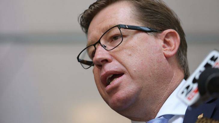 Police Minister Troy Grant says the central Sydney sobering up centre is underutilised since the introduction of lockout laws. Photo: Cole Bennetts