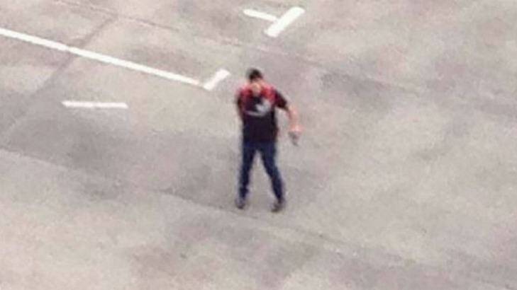 A shooter opened fire at a shopping centre in Munich before taking his own life. Photo: Screengrab