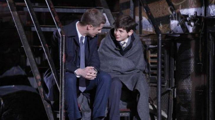 A scene from the first episode of the highly anticipated Batman prequel 'Gotham' Photo: Fox