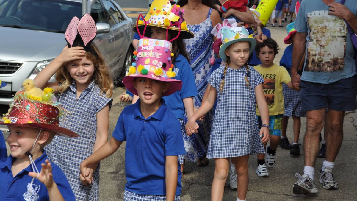 2014 Easter hat parade at Macksville