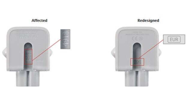 Shock risk: Apple recalls adapters