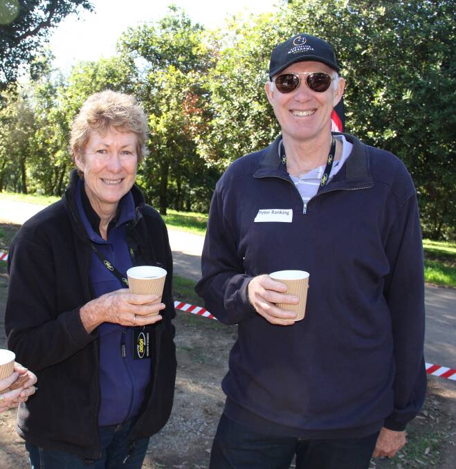 Macadamia growers Denise and Peter Ranking