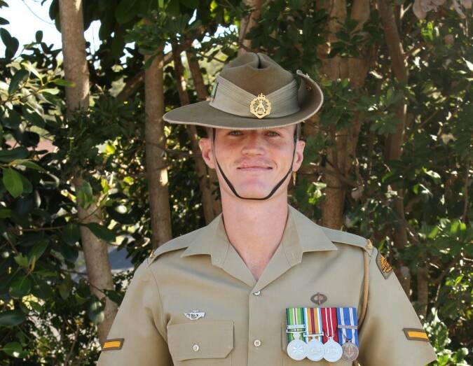 NAMBUCCA'S Nathan Gibbs is one of the featured ‘faces’ in the newly-opened Afghanistan section at the Australian War Memorial in Canberra.
