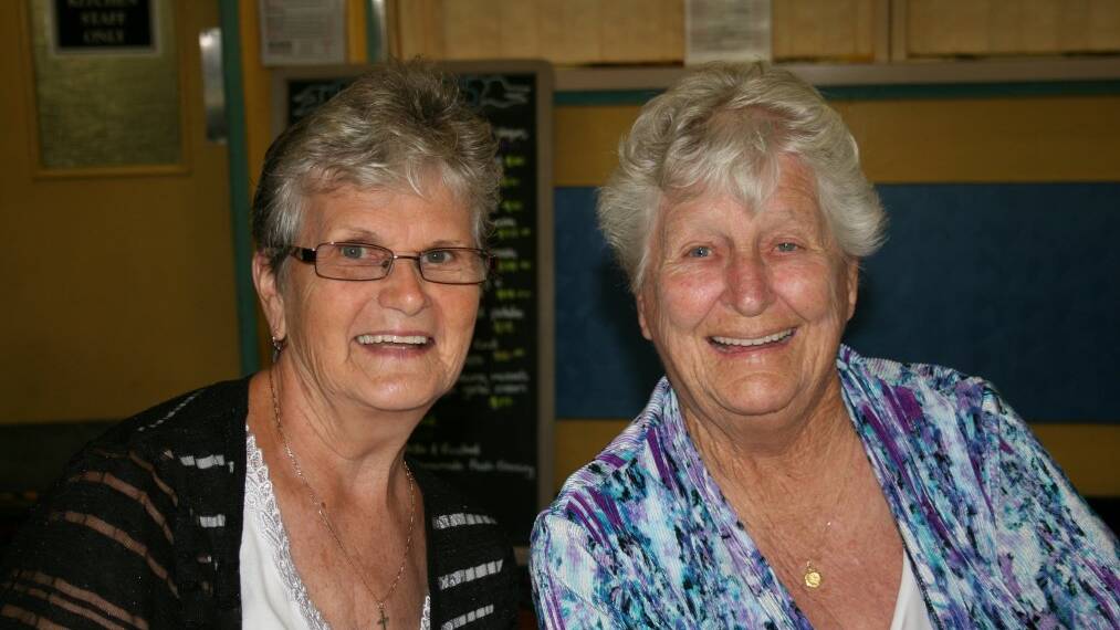 Pam Alexander and Margaret Colley