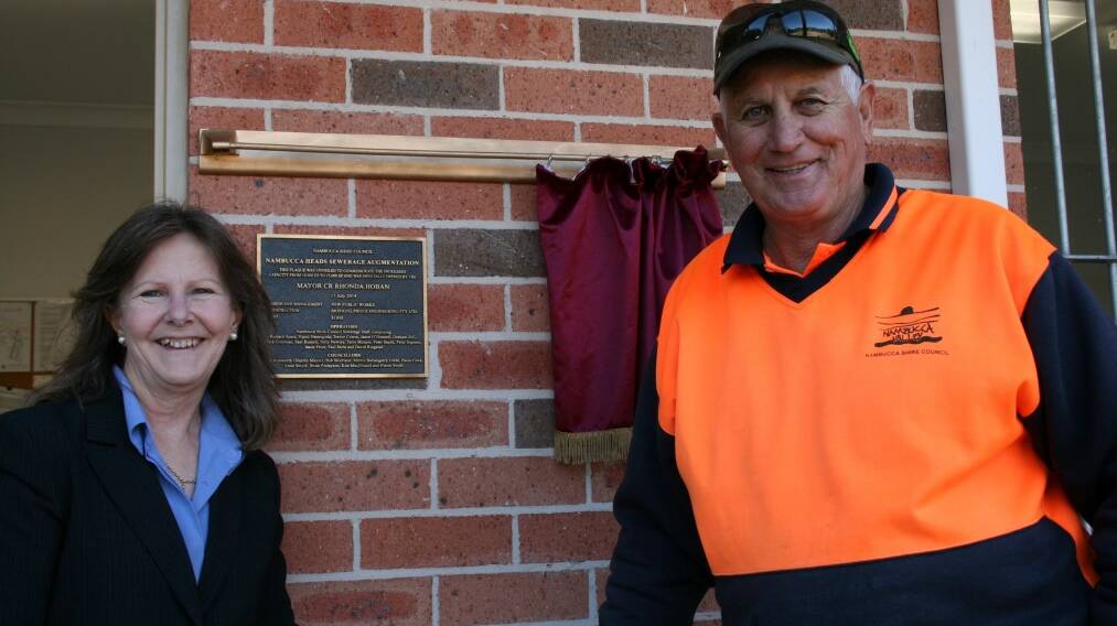 The opening of the sewer augmentation last Thursday has Nambucca Shire councillors flushed with success as the town's capacity goes from 10,000 to 15,000 equivalent persons.