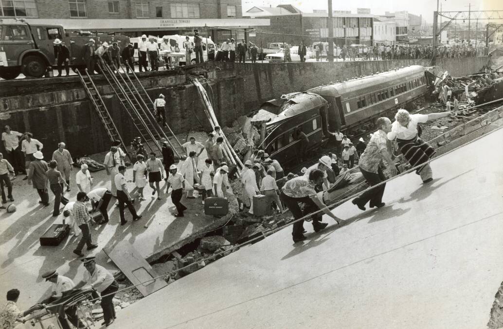Tragedy: The Granville train disaster in January 1977 claimed 83 lives.