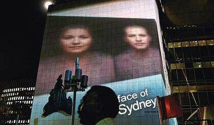The 2006 Faces of Sydney based on an art project commissioned by the City of Sydney.