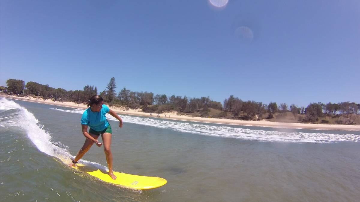  Bowraville Central School students participate in Surfing NSW's Indigenous Surfing Program. pic: Trent Munro Surf Academy
