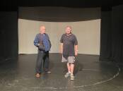 (L-R) Directors Chris Austin and Greg Taylor are preparing productions for later in the year (2024) with auditions open to members of the Kempsey Shire community. Picture by Ellie Chamberlain