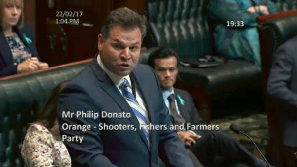 Shooters, Fishers, and Farmers’ Orange MP Phillip Donato said “There can be no cost put on democracy" in reply to concerns about 20 merger plebiscites. 