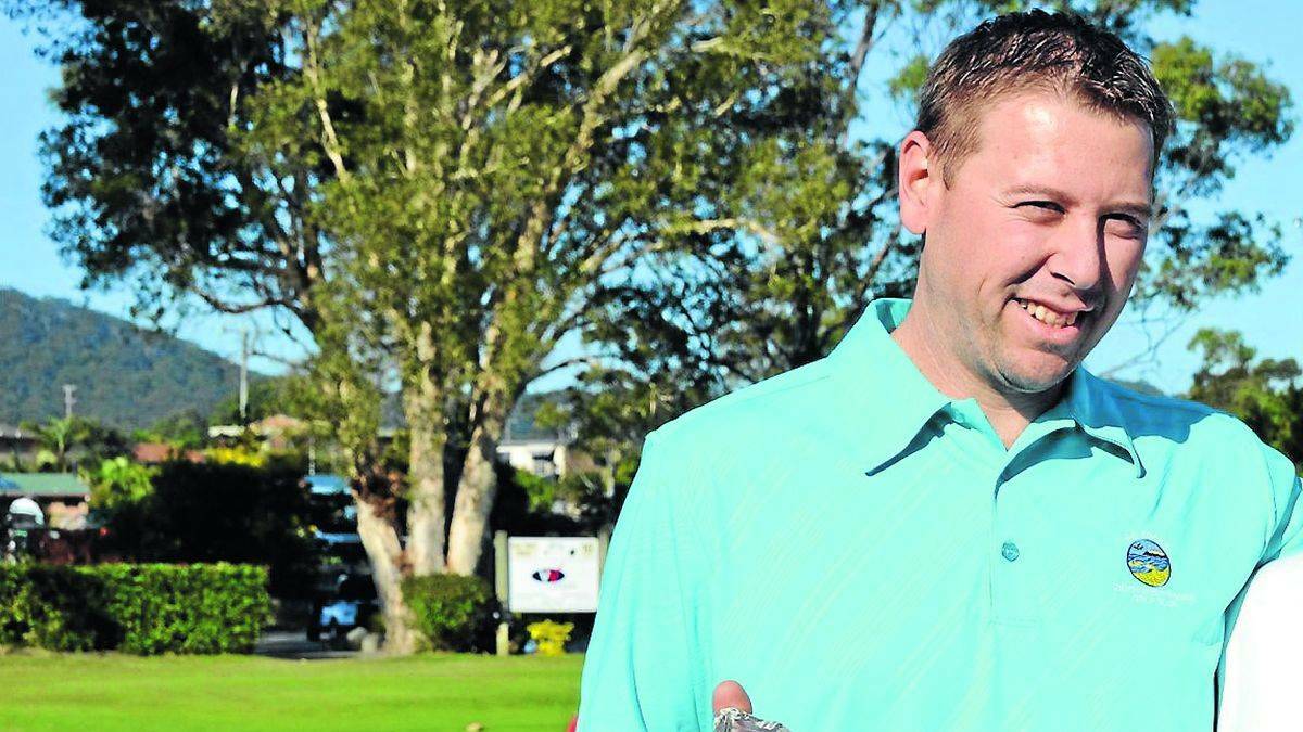 South West Rocks Golf Club's head professional Shaun Piper