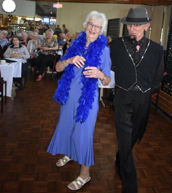 Patsy and her dance partner Eugene Martini performed an entertaining cabaret dance