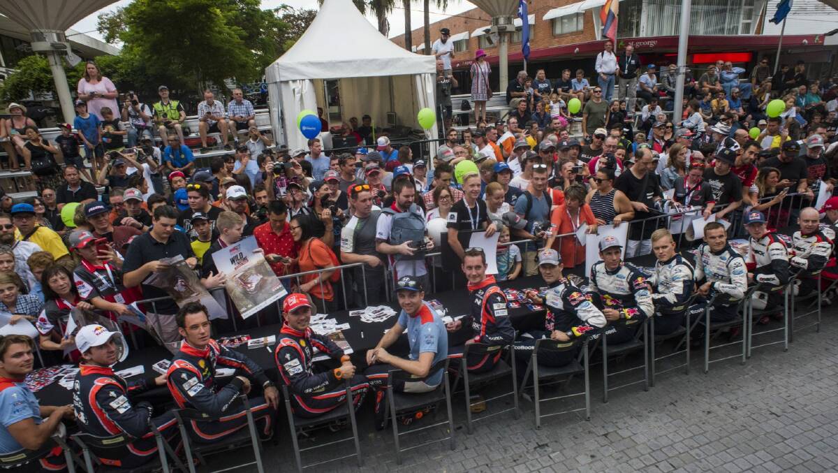 Fans who flock to Rally Australia from around the country and overseas help fill the Coffs Coast accommodation books (Jaanus Ree/Red Bull Media pic)