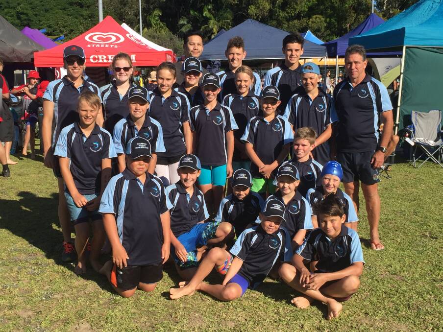 The Macksville Marlins teams at the Swimming North Coast Long Course Area Championships