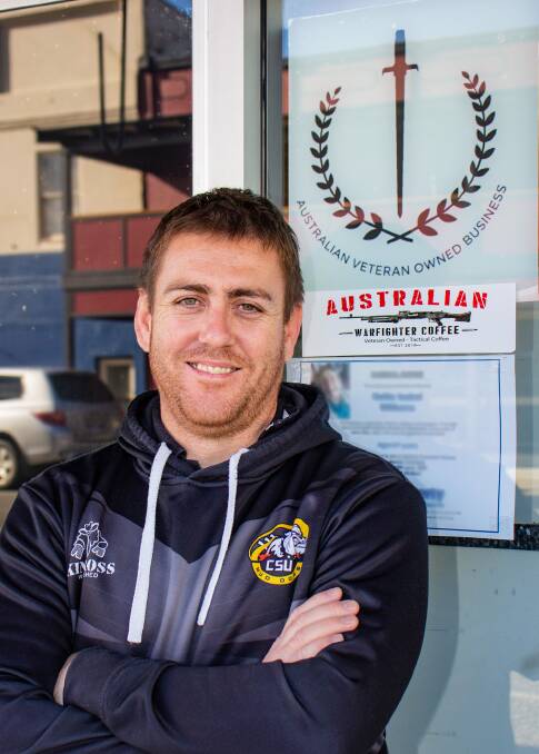 Young Army veteran Ben Fuller has come home to become a local business owner in Macksville. Photo: Mick Birtles