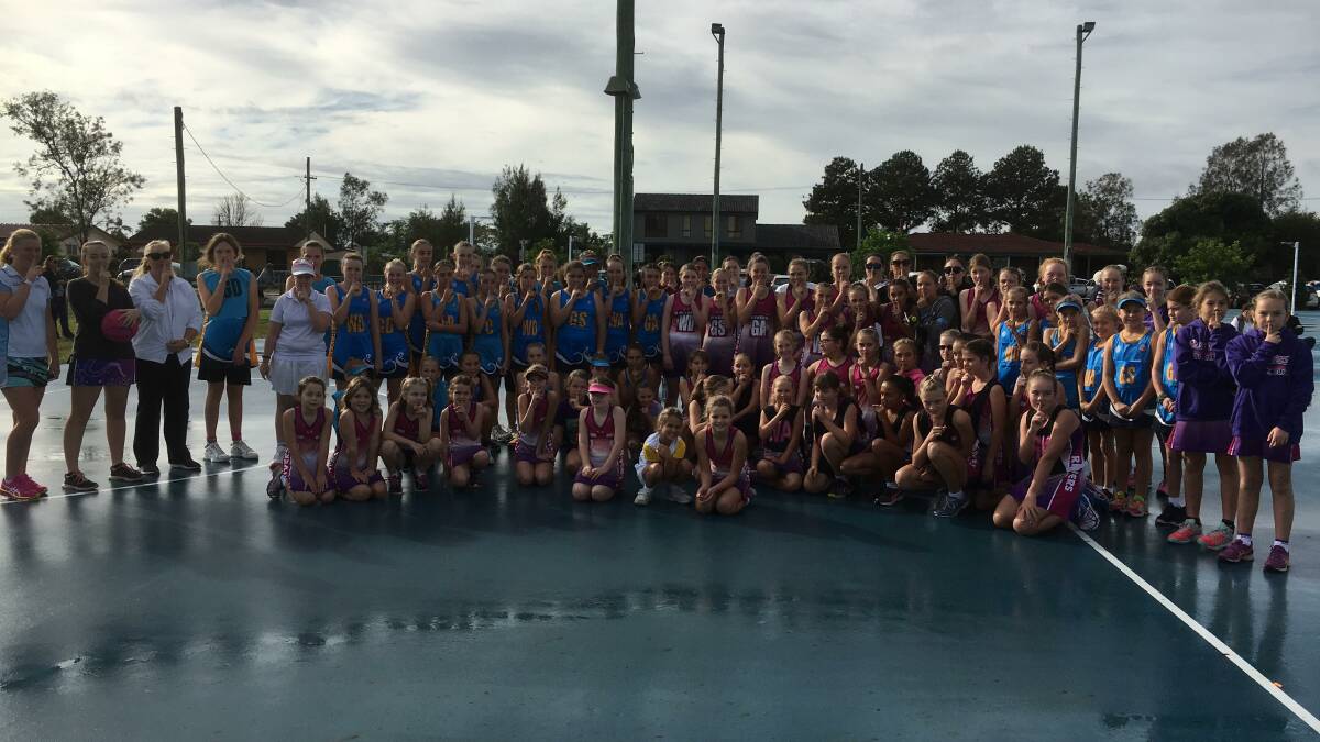 Nambucca Valley netballers are in full support of this week's campaign for spectators at junior sport to be encouraging