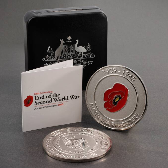 DVA has produced a Commemorative Medallion and Certificate of Commemoration for living veterans of the largest global conflict of the 20th century. Photo: Department of Veterans Affairs