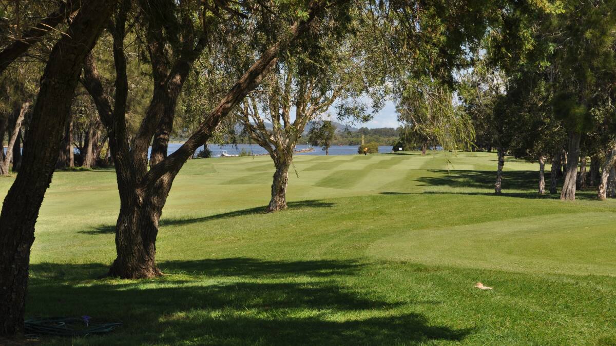 The Island Golf Course at Nambucca Heads is in pristine condition