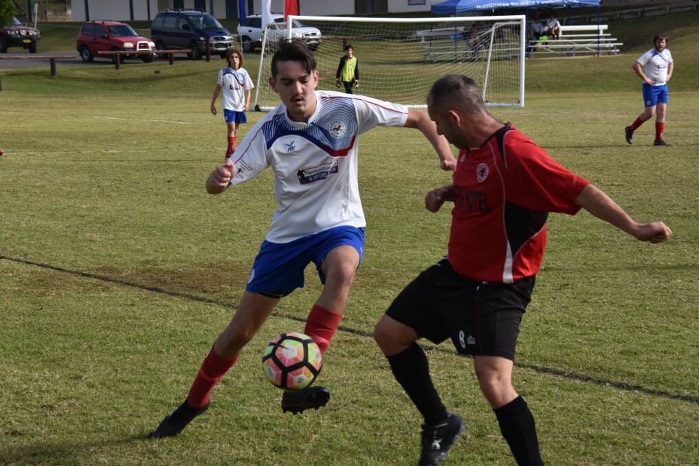 Nambucca Striker Nick Hickey had the competition leaders Northern Storm under the pump in the opening exchanges