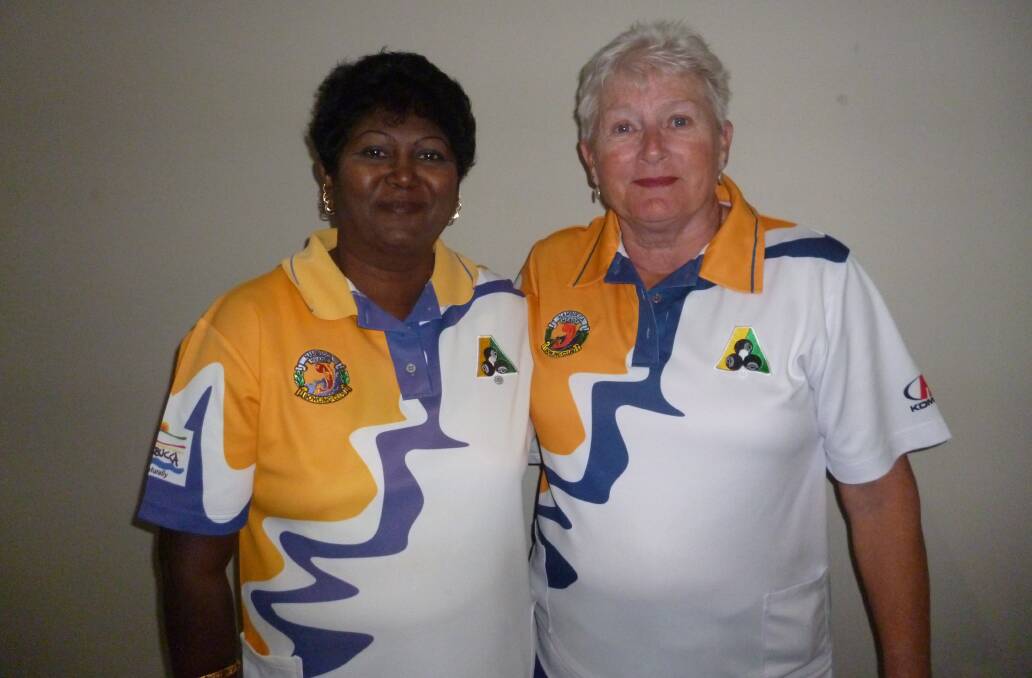 Nambucca Heads Women's Bowling Club Major Minor Prairs champions Manor Smith and Pat Fletcher