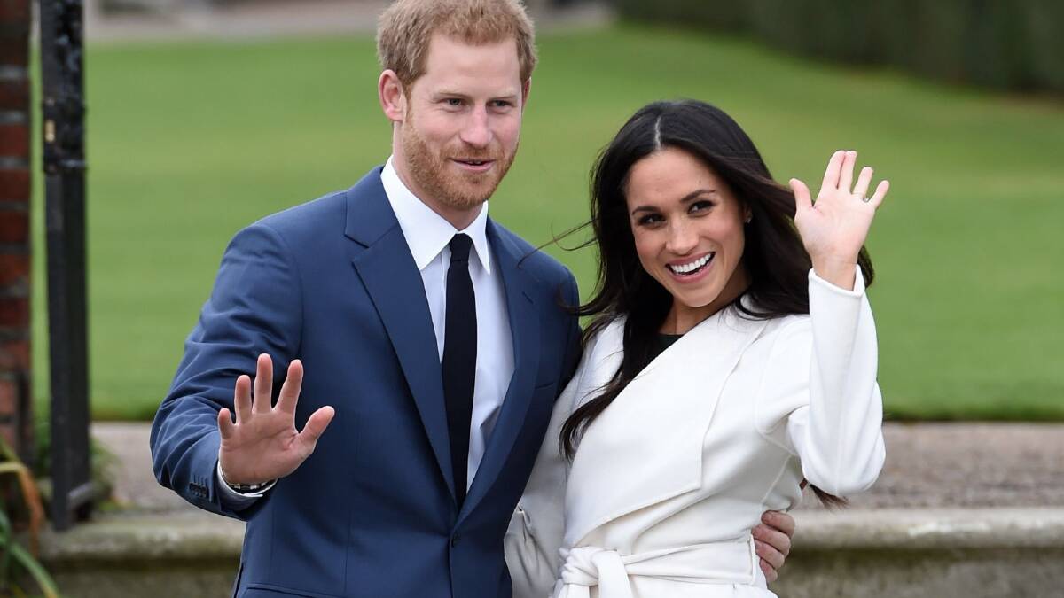 Move over, Meghan and Harry, there's an even bigger wedding scheduled for the 19th. Eddie Mulholland/Pool via AP
