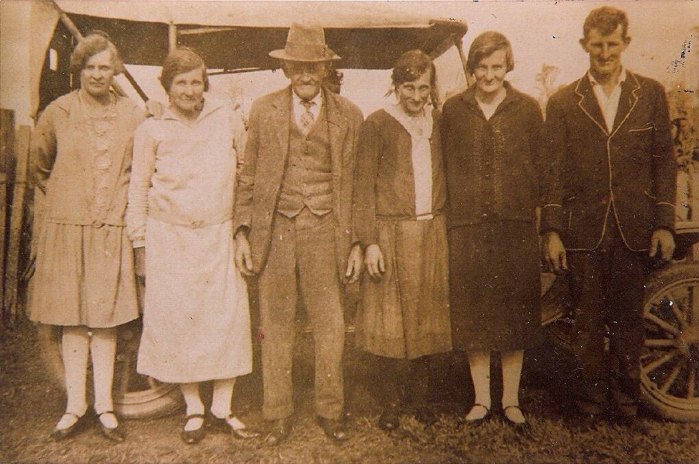 McKay descendants (from left) Elizabeth, Alice, Alexander, Eva, Lottie and Archie