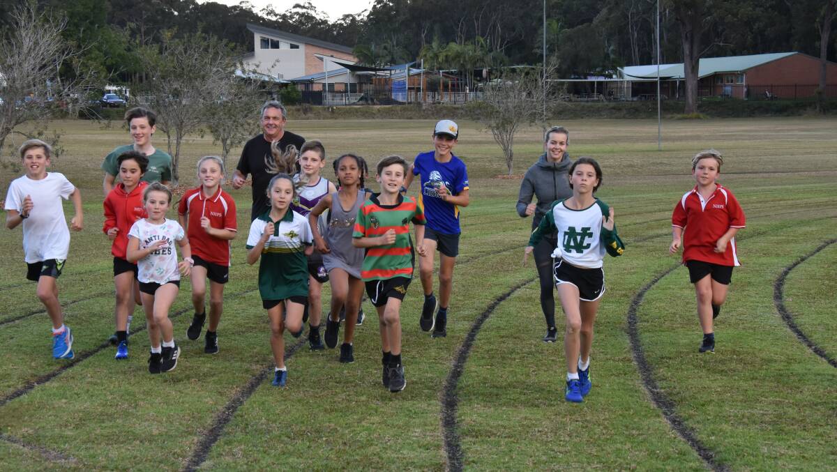 The Nambucca Scurry Squad go through their paces at EJ Biffin Oval