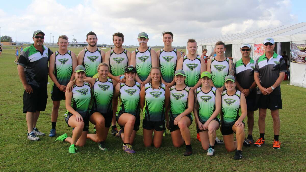 The Macksville Falcons open mixed side made it through to the finals of the NSW State Cup
