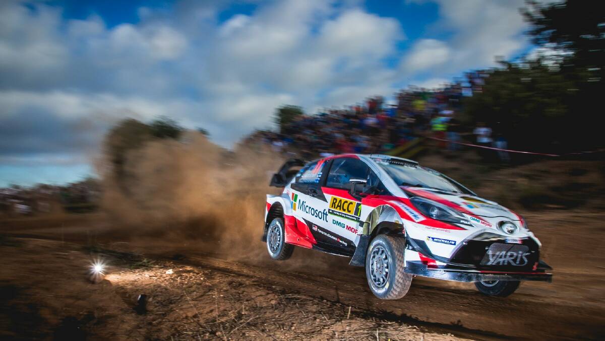 High-flying WRC action is six days away! (Toyota pic)