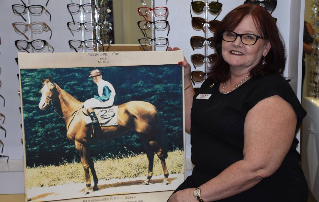 REMEMBER: Christine Currie is heading to the 2018 Melbourne Cup to remeber her father Ray Neville who was the youngest jockey to win the big race. 