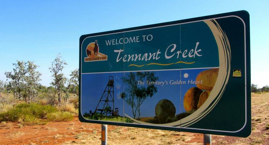 Tennant Creek, the seventh biggest town in the NT, is usually more flooded by red dust than rain.