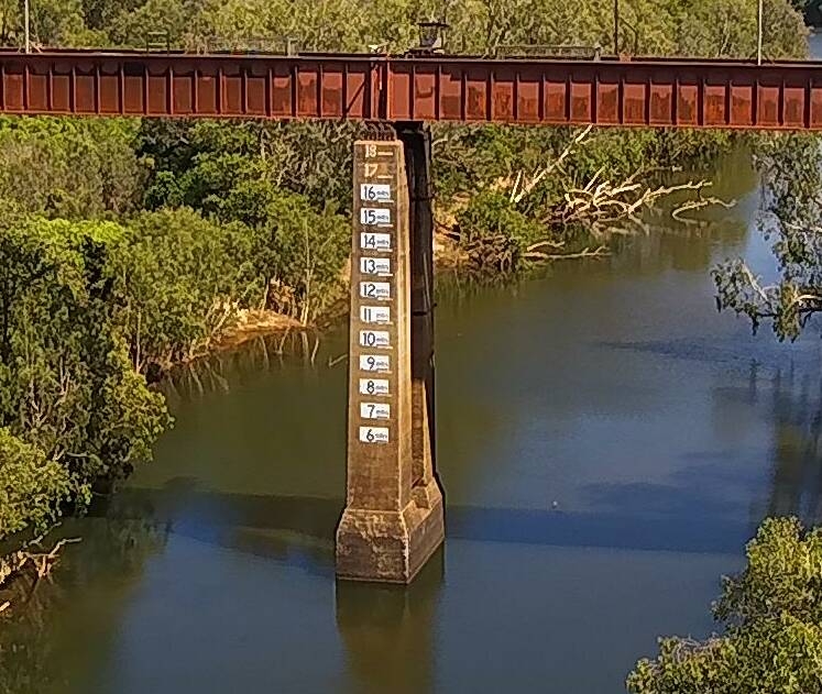 FALSE SECURITY: After a poor wet season, the river looks positively inviting. Picture: Katherine Town Council.
