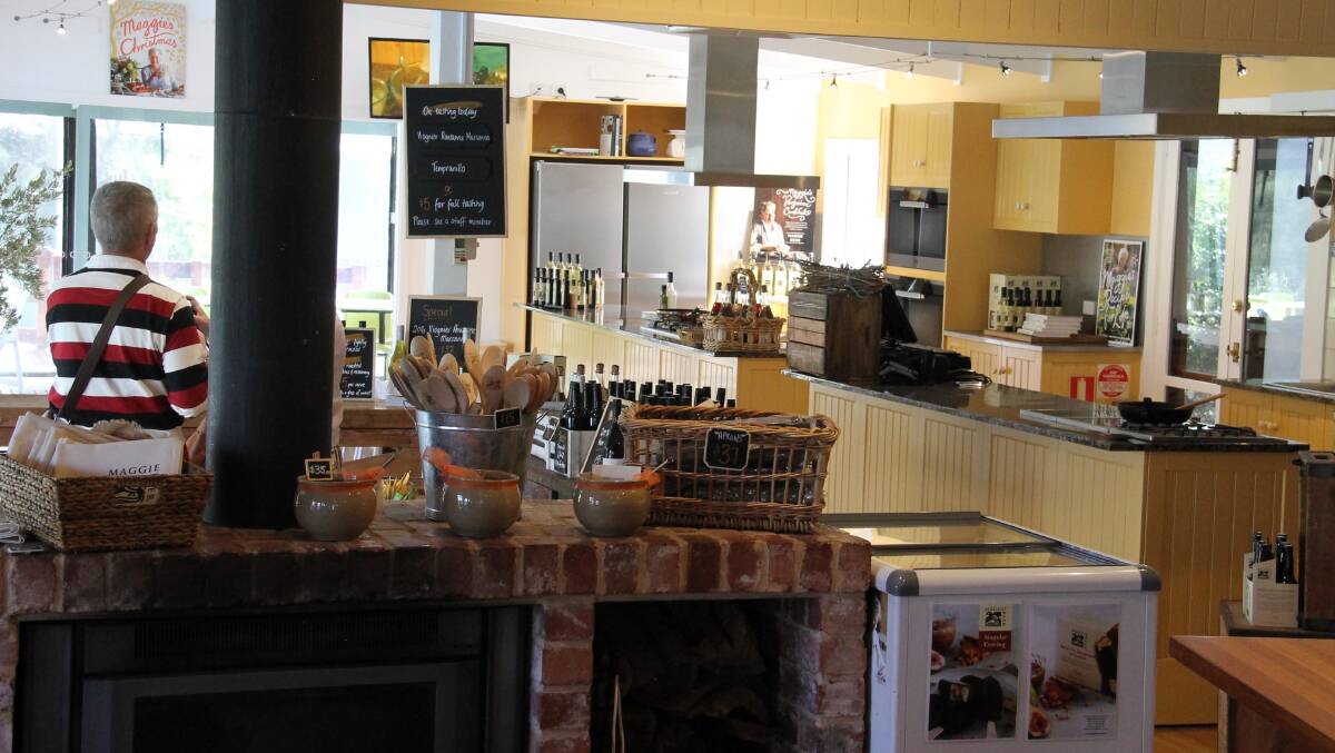 All class … Maggie Beer’s shop in the Barossa. 