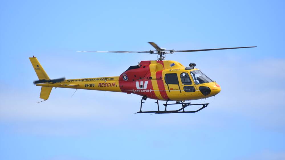 The Westpac Helicopter was tasked to assist (stock image).