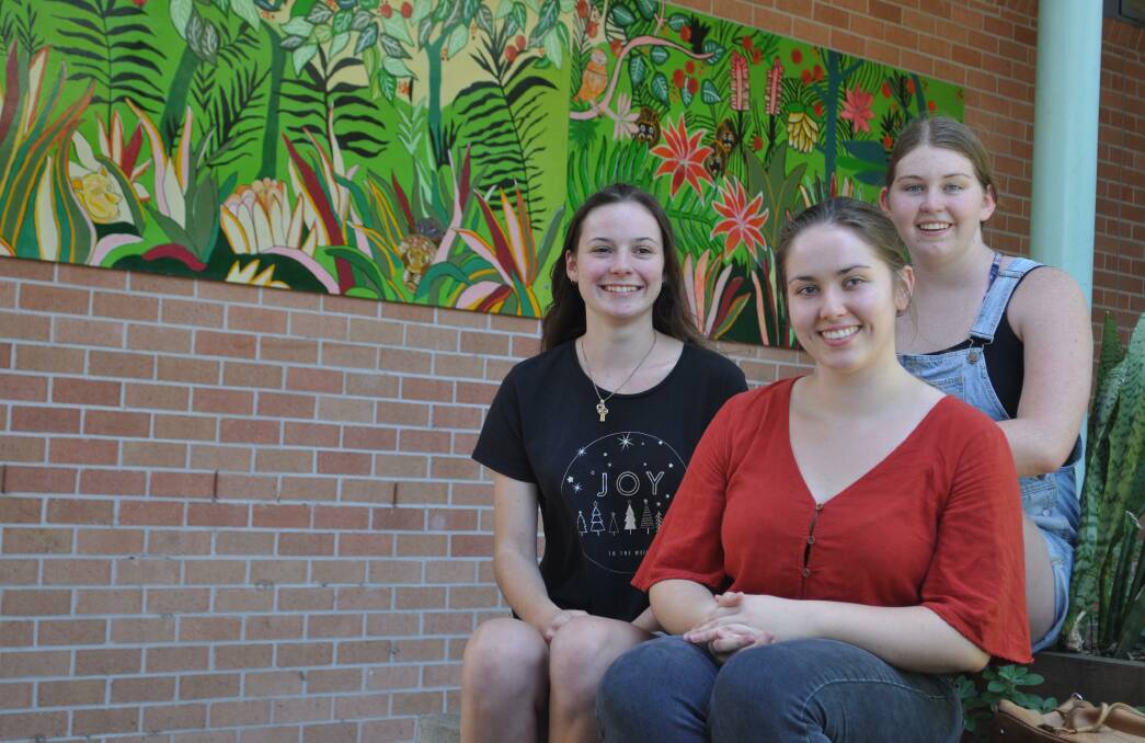 ACHIEVEMENT: Three Nambucca Heads High School students each gained a band 5 or 6 in the 2018 HSC. 
