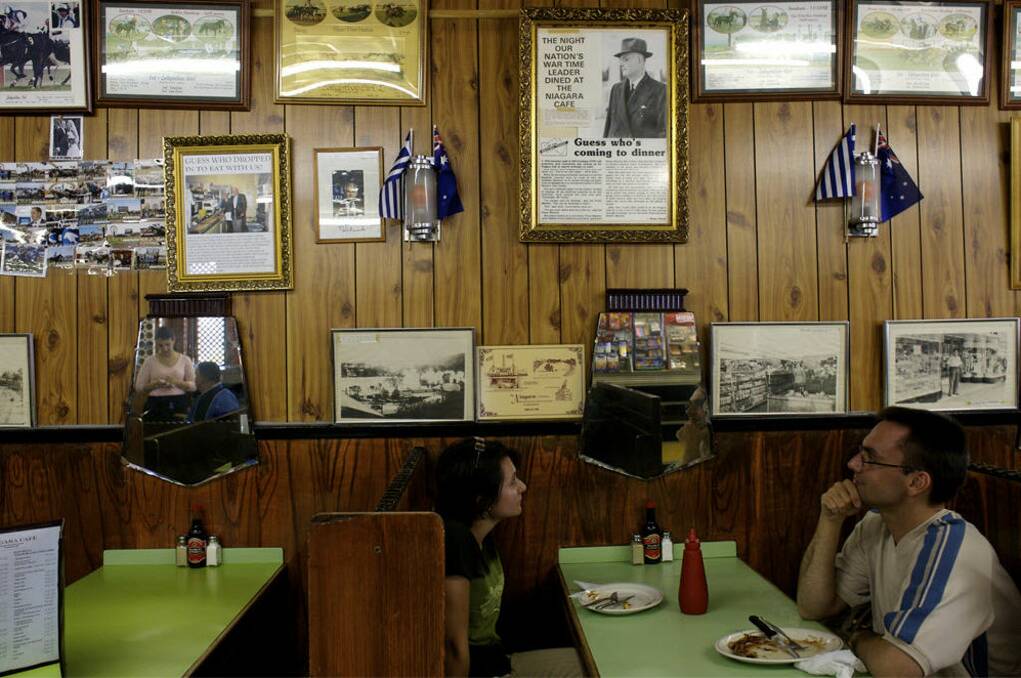 The interior of the cafe hasn't changed much since the 1930s. Photo: Nick Moir

