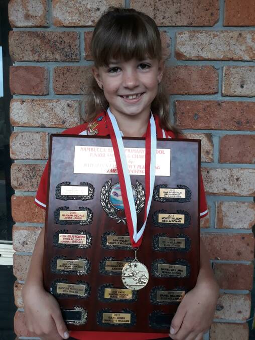 
Ashley was awarded Nambucca Heads Public School's Junior Sports Girl of the year in 2019.