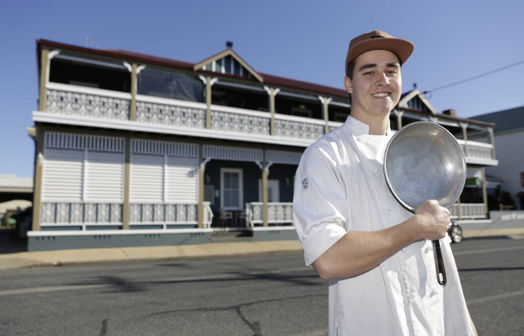 Star quality: Macksville apprentice chef top of his class