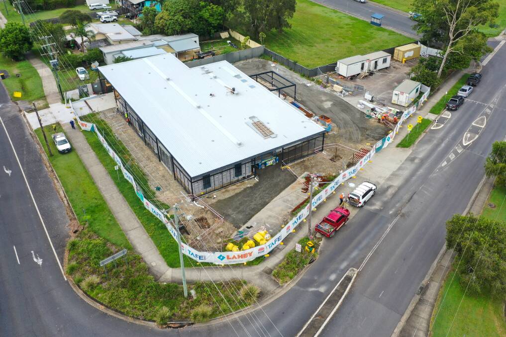 And it's up: Nambucca's TAFE on track for 2021 completion