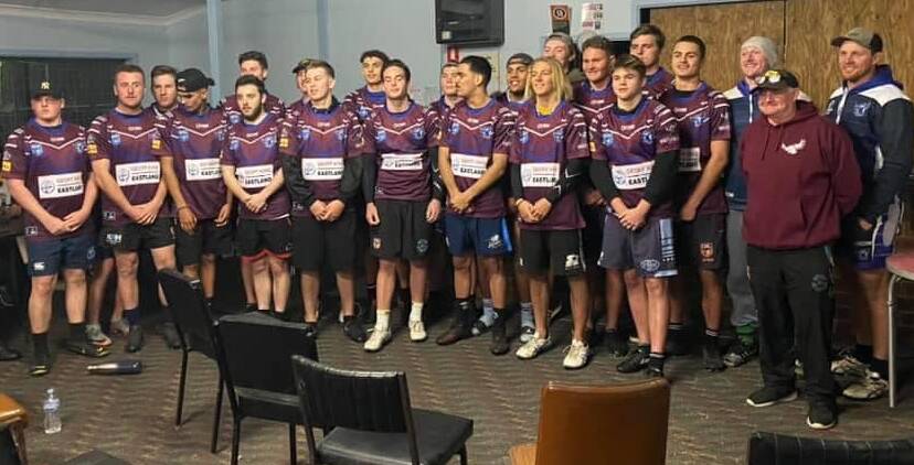 There's a lot of pressure on their shoulders as the only team to represent the Macksville Rugby League Club this year, but the Under 18s appear up to the task after sealing their first win in the second week of fixtures.